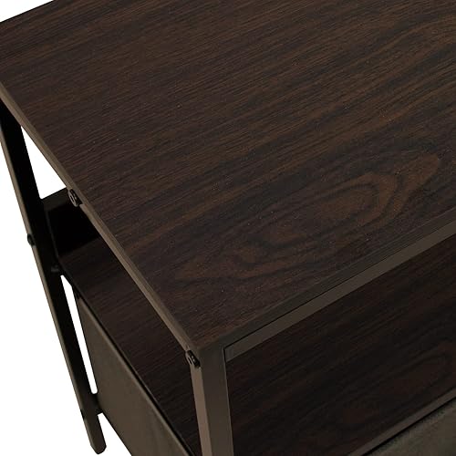 Miniatura 6 de Sorbus Mueble para TV con 2 cajones, baúl elevador de televisión con almacenamiento, muebles de dormitorio, sala de estar, armario y dormitorio