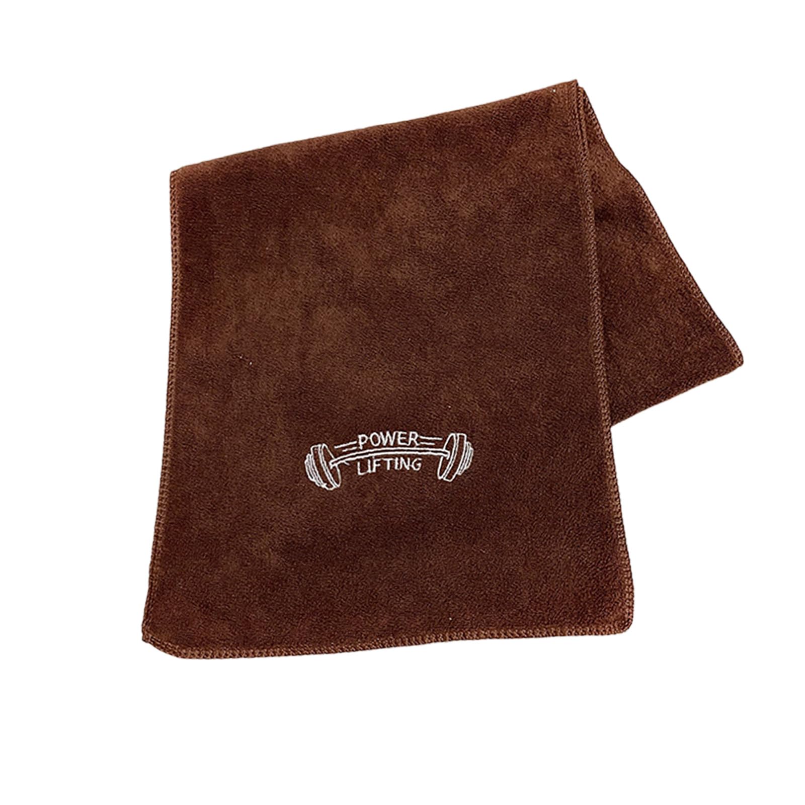 Jtqyfi Coffee Color Multipurpose Athletic Towel Fast Dry For Exercise Outdoor Yoga Use Polyester 25X110cm Fast Drying Workout Towel