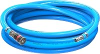 AUPROTEC Sűrített Levegő Tömlő Készlet 13mm Belső Átmérővel - 10m PVC Tömlő S2000 Biztonsági Csatlakozóval Kompresszorhoz - Rugalmas Levegőc 1