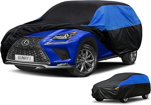 Miniatura 203 de Funda para automóvil Nissan Rogue impermeable para todo tipo de clima, cubierta exterior completa ligera para automóviles, exteriores, sol, UV, 08