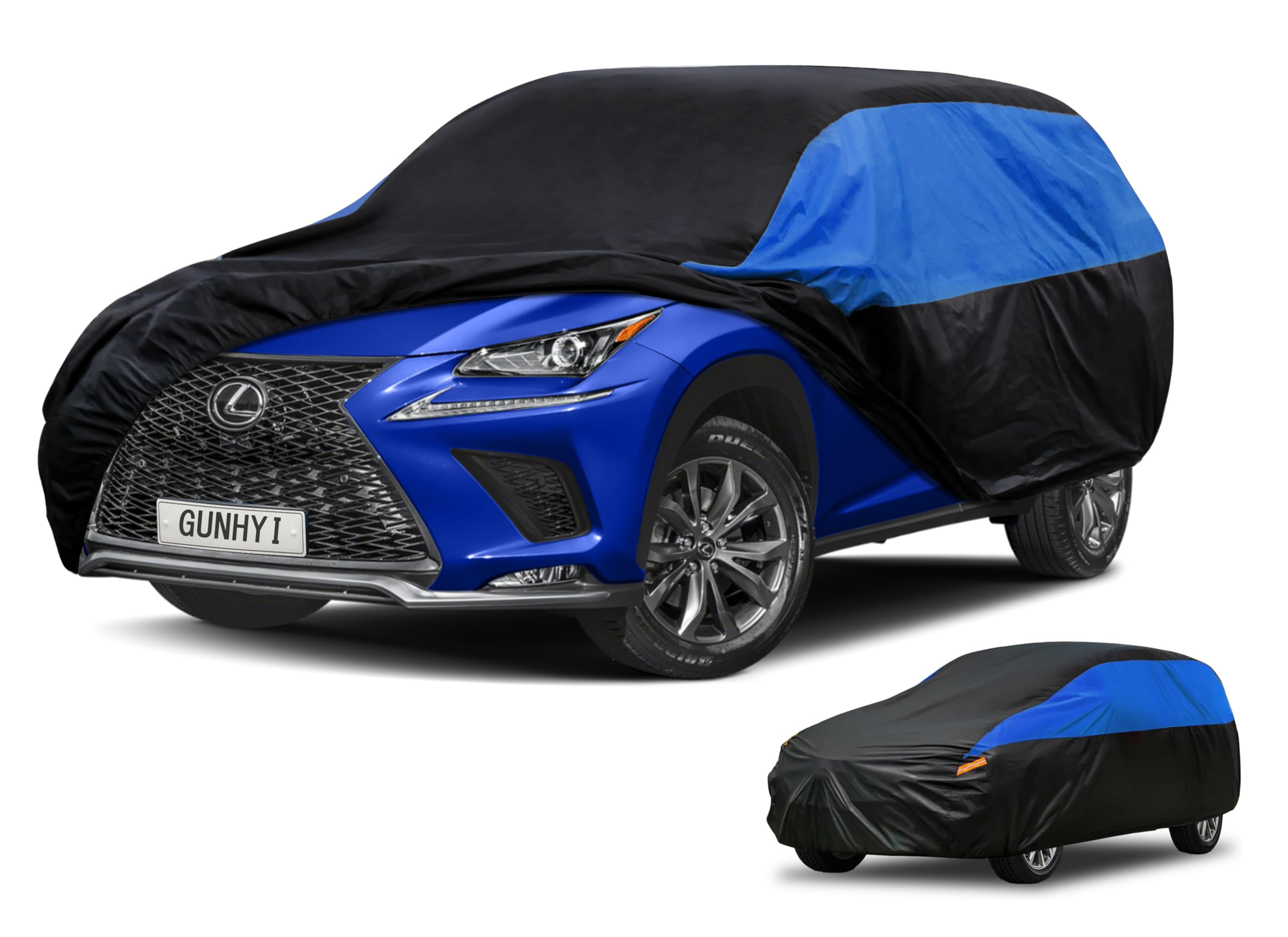 GUNHYI Lexus Car Cover Custom Fit Lexus NX NX200 NX300 NX350 NX400 NX450 Waterproof All Weather, Lightweight Full Exterior Cover Outdoor Sun UV Rain Dust Snow Wind Protection.