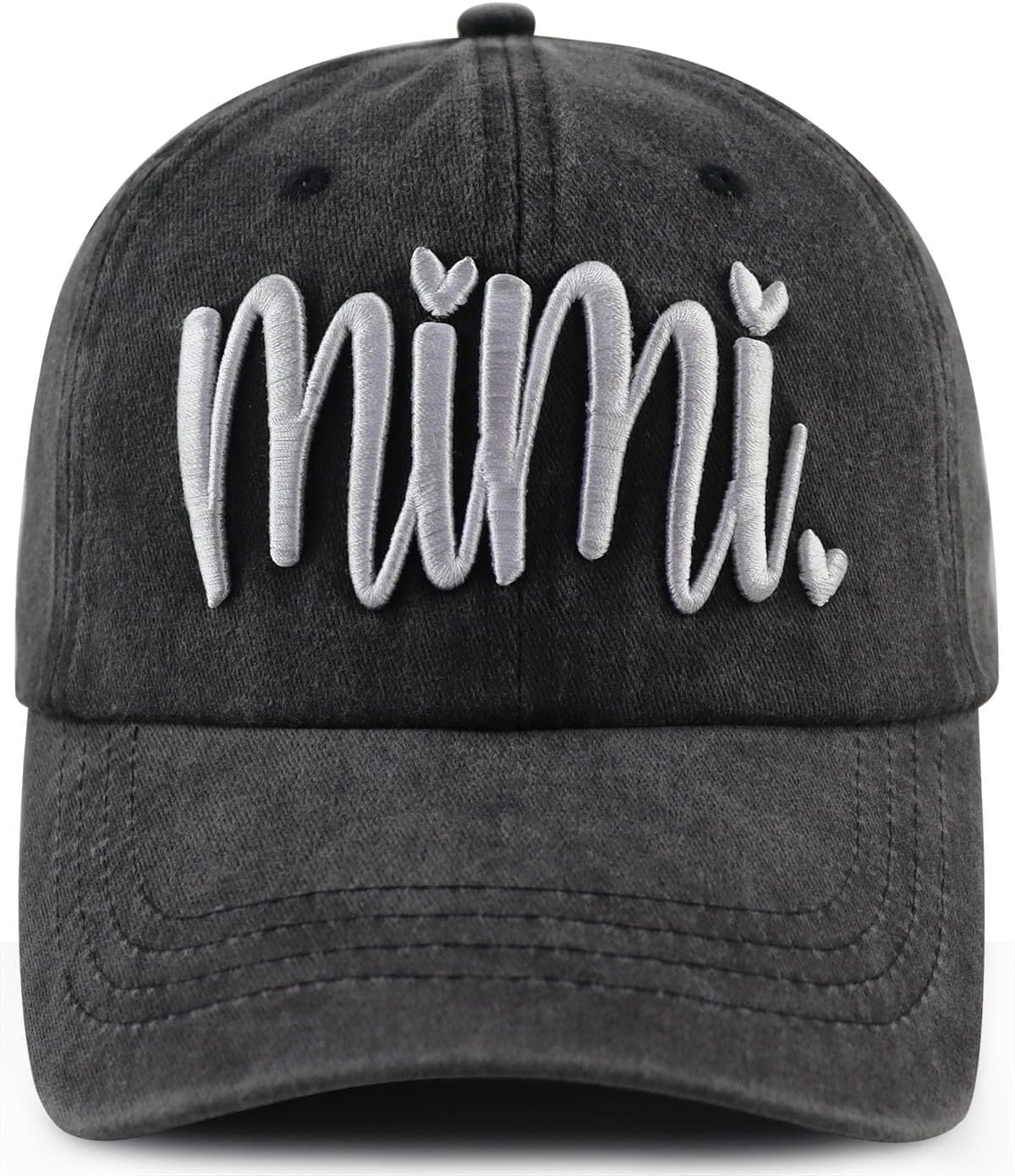 Funny Mimi Hat for Grandma, Adjustable Embroidered Cotton Best Grandmother Gifts Baseball Cap