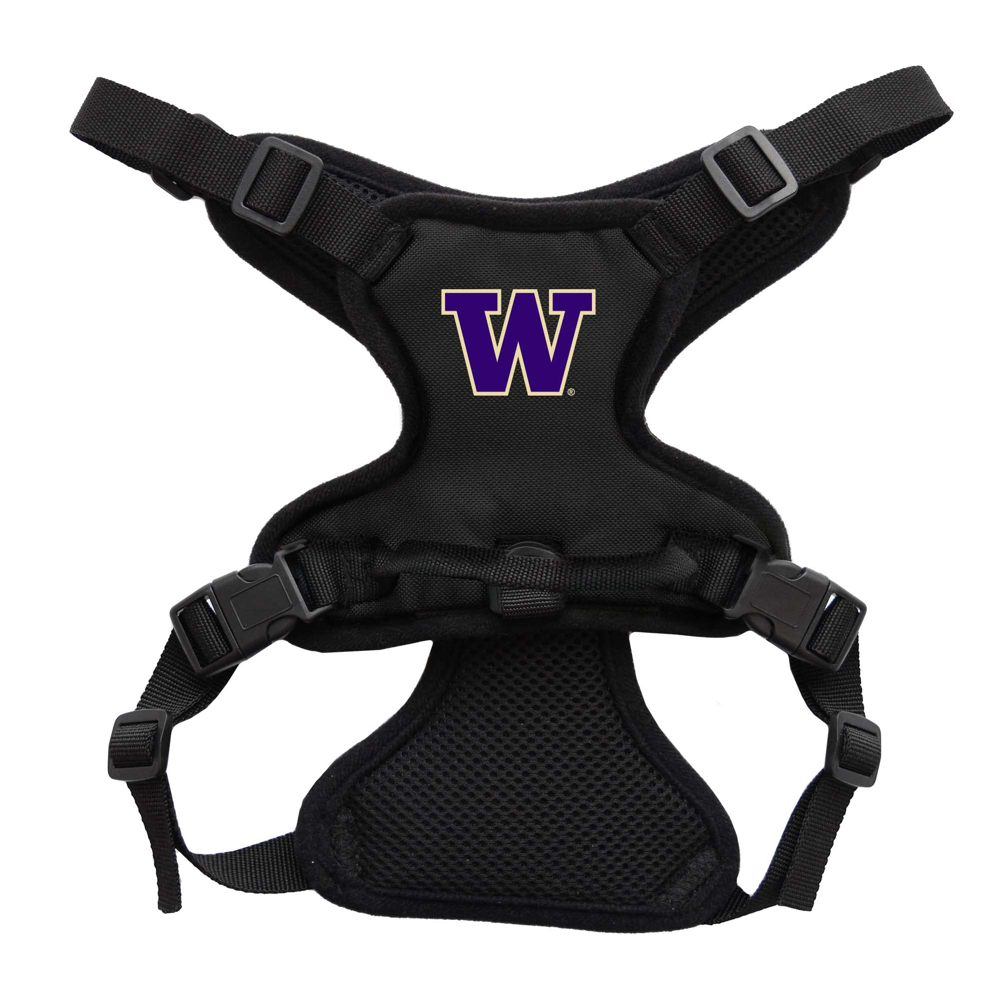 Harnais Washington Huskies pour les jours de match de la NCAA en taille L
