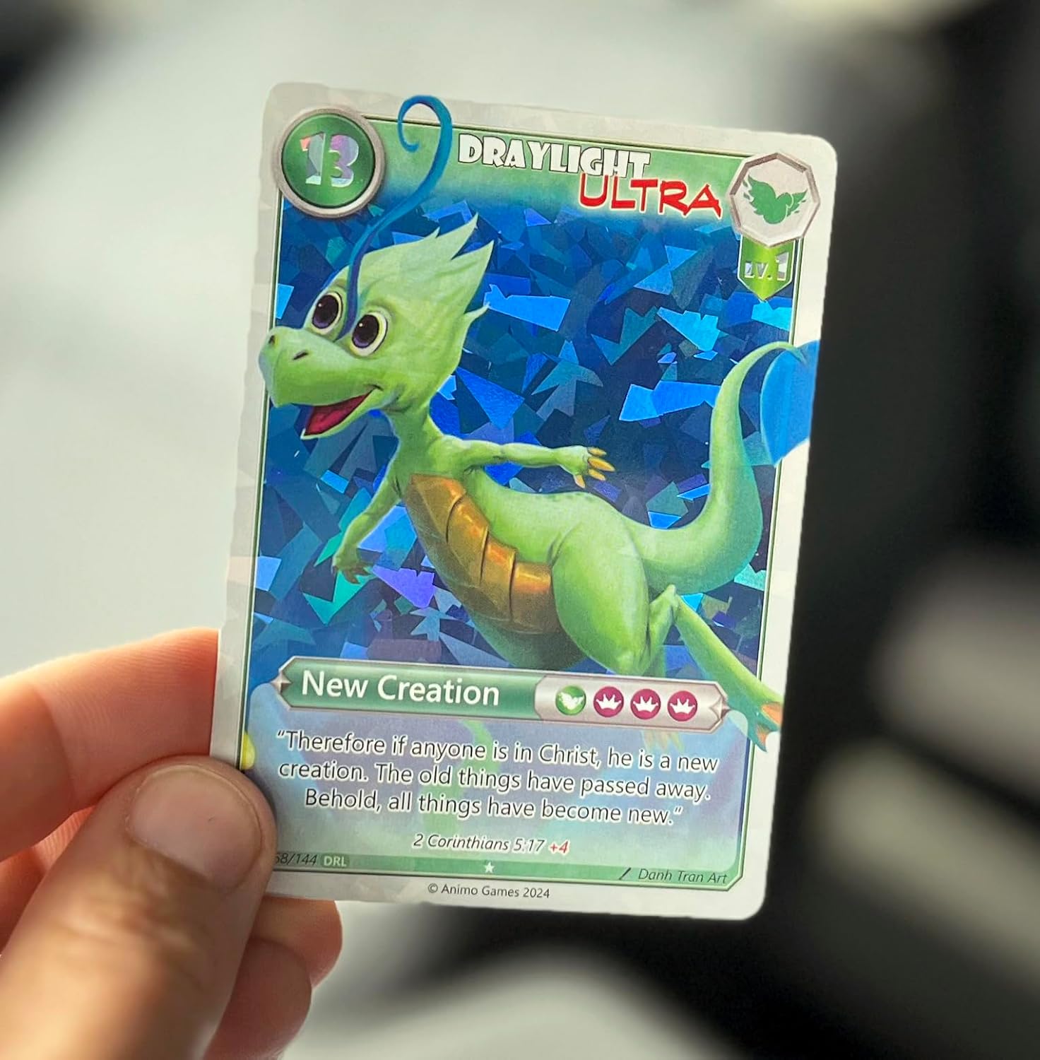 Animo Living Deck Bible Verse Game- Draylight 54 Card Strategy Deck