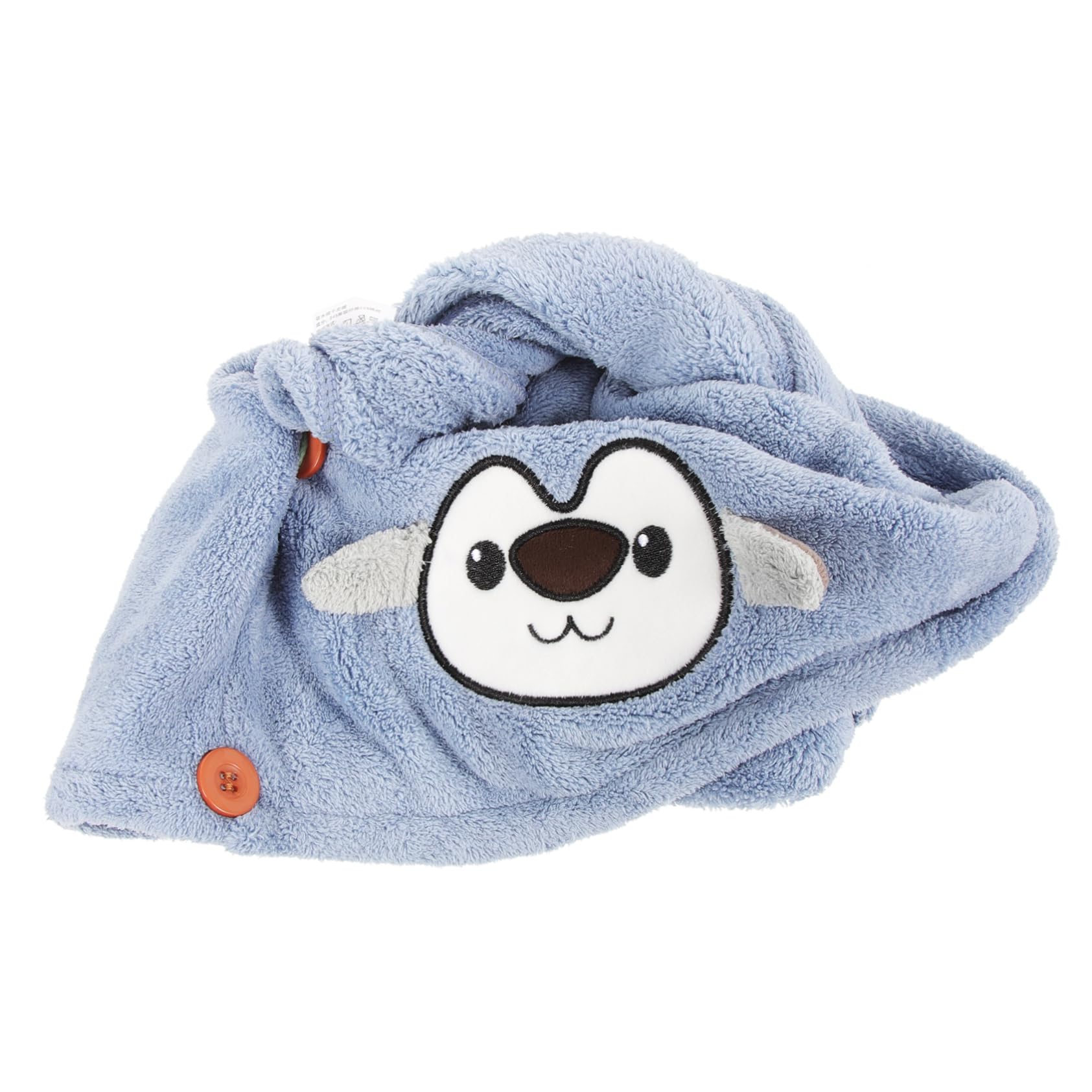 SHERCHPRY 4 Pièces Serviette de Séchage pour Bonnet Absorbant Microfibre Turban Mignon pour Confort et Design Pratique et Doux