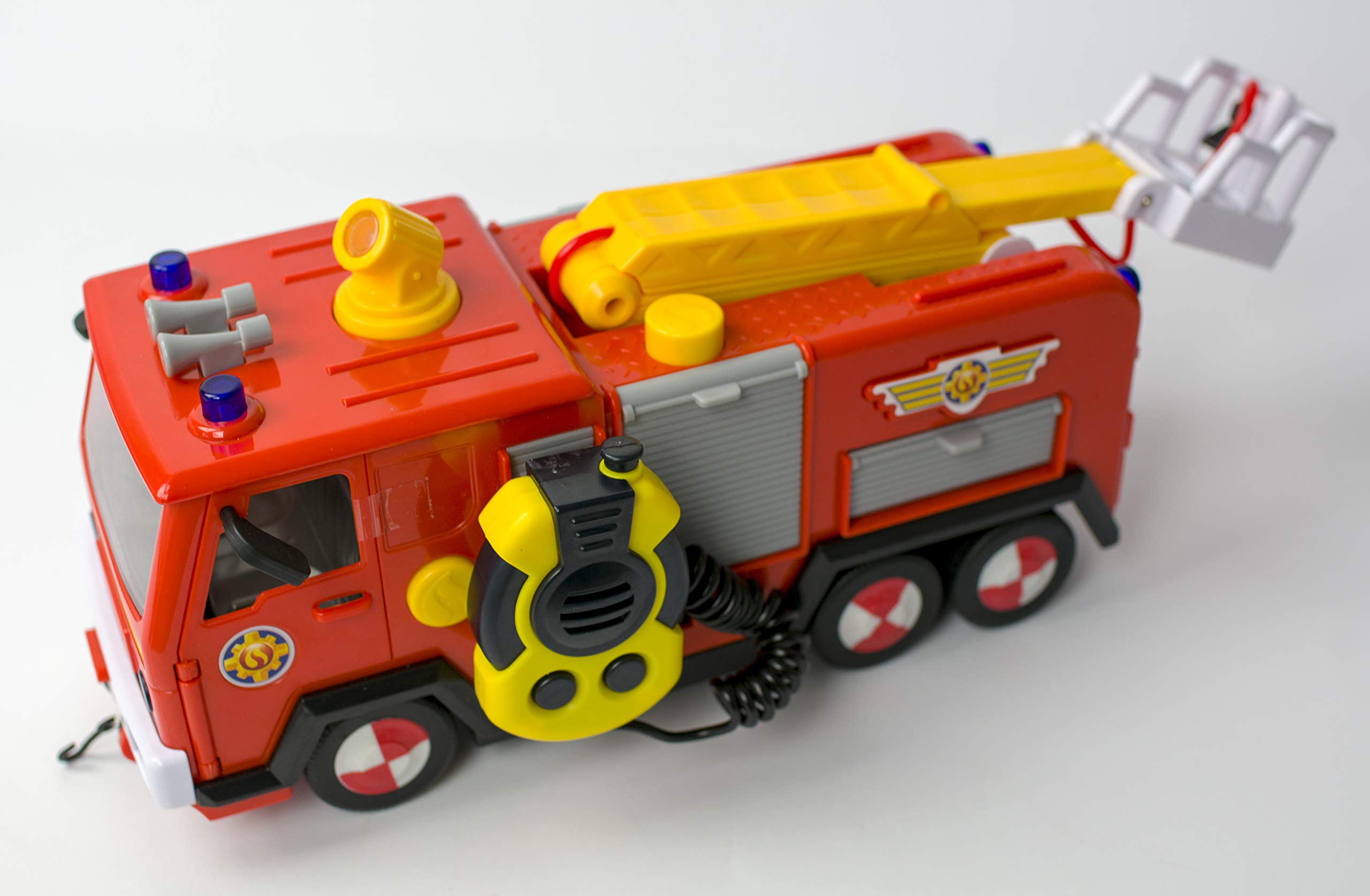 Simba Bombero Camión Deluxe Jupiter con 2 Figuras Sam y Penny, 3 años, 109251085038