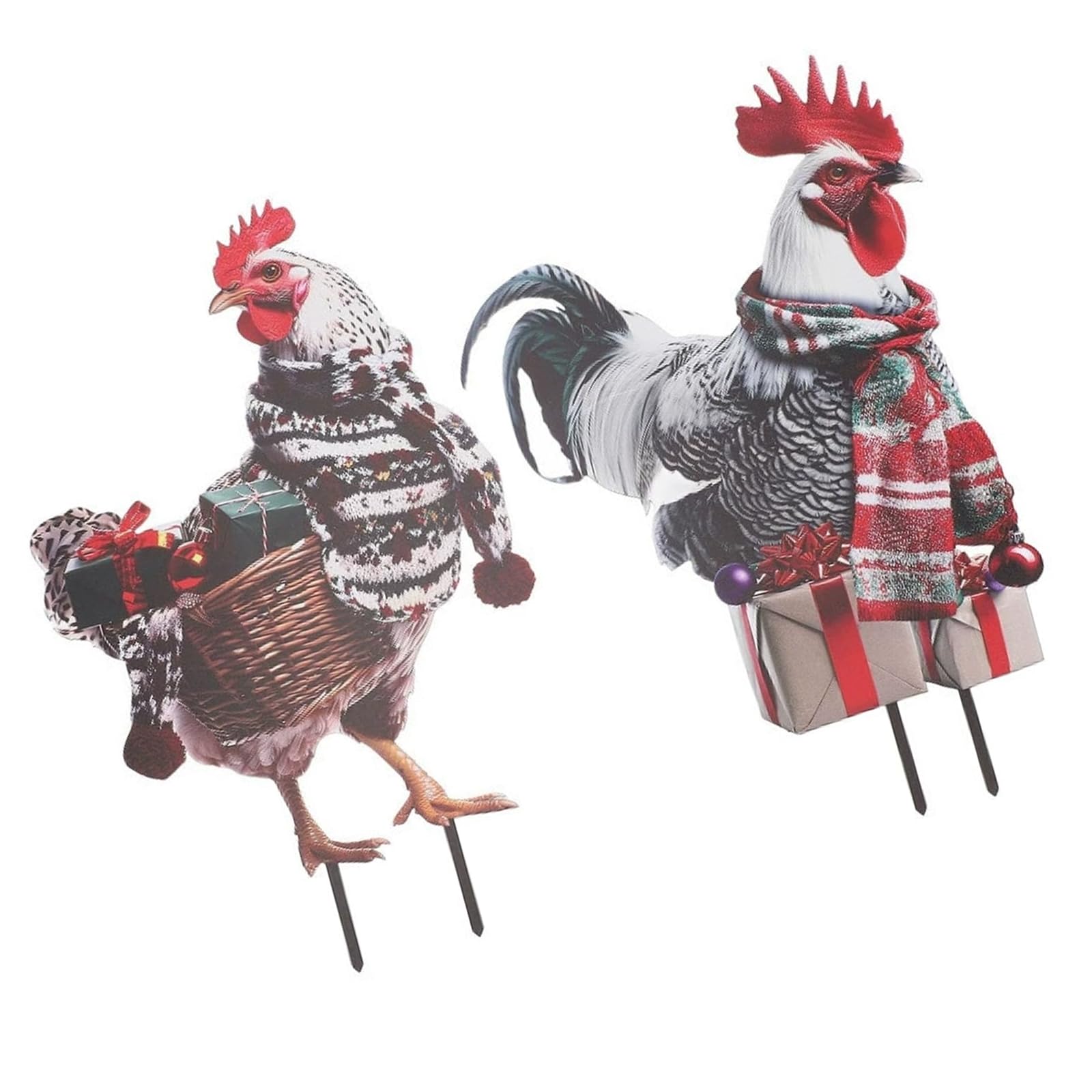 Poules colorées robustes : oubliez les décors de jardin fragiles qui décolorent