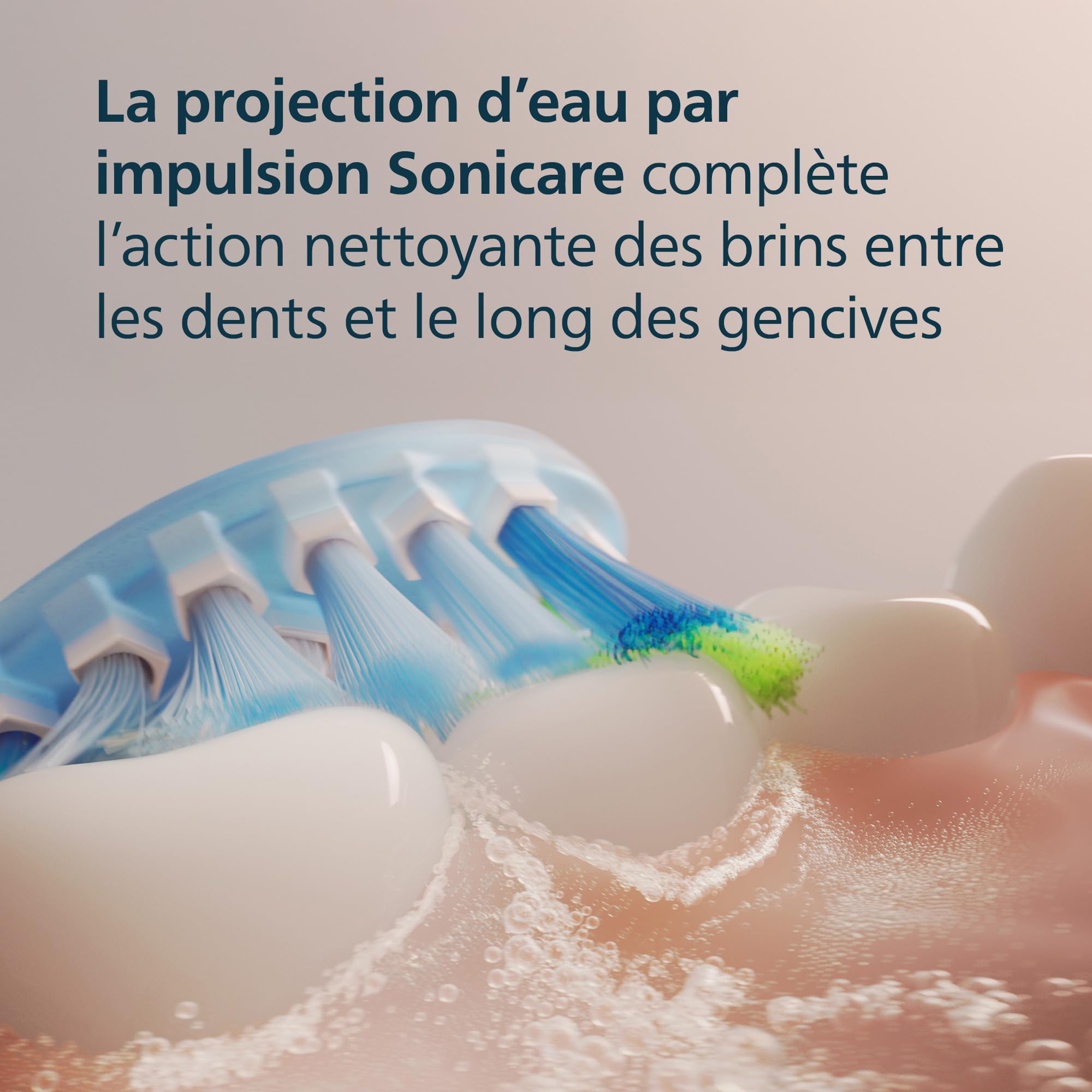 Philips Sonicare C3 Premium Plaque Defence - têtes de brosse à dents de rechange d'origine, blanc, lot de 6, HX9046/87