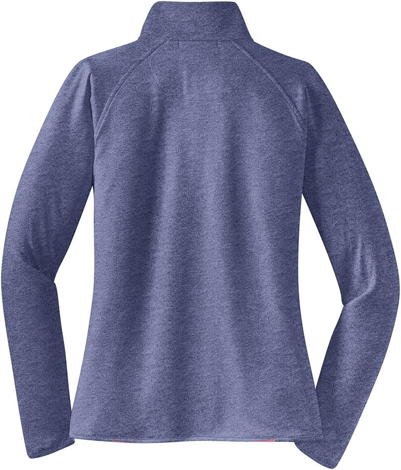Joe's USA Ladies Moisture Wicking Stretch 1/2-Zip Pullover Sweatshirts. Sizes XS-4XL