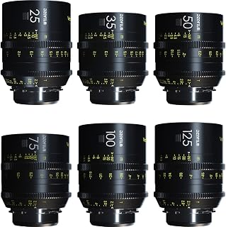 DZOFILM Cine Lens Vespid Prime 6-Lens Kit (25/35/50/75/100/125 T2.1)