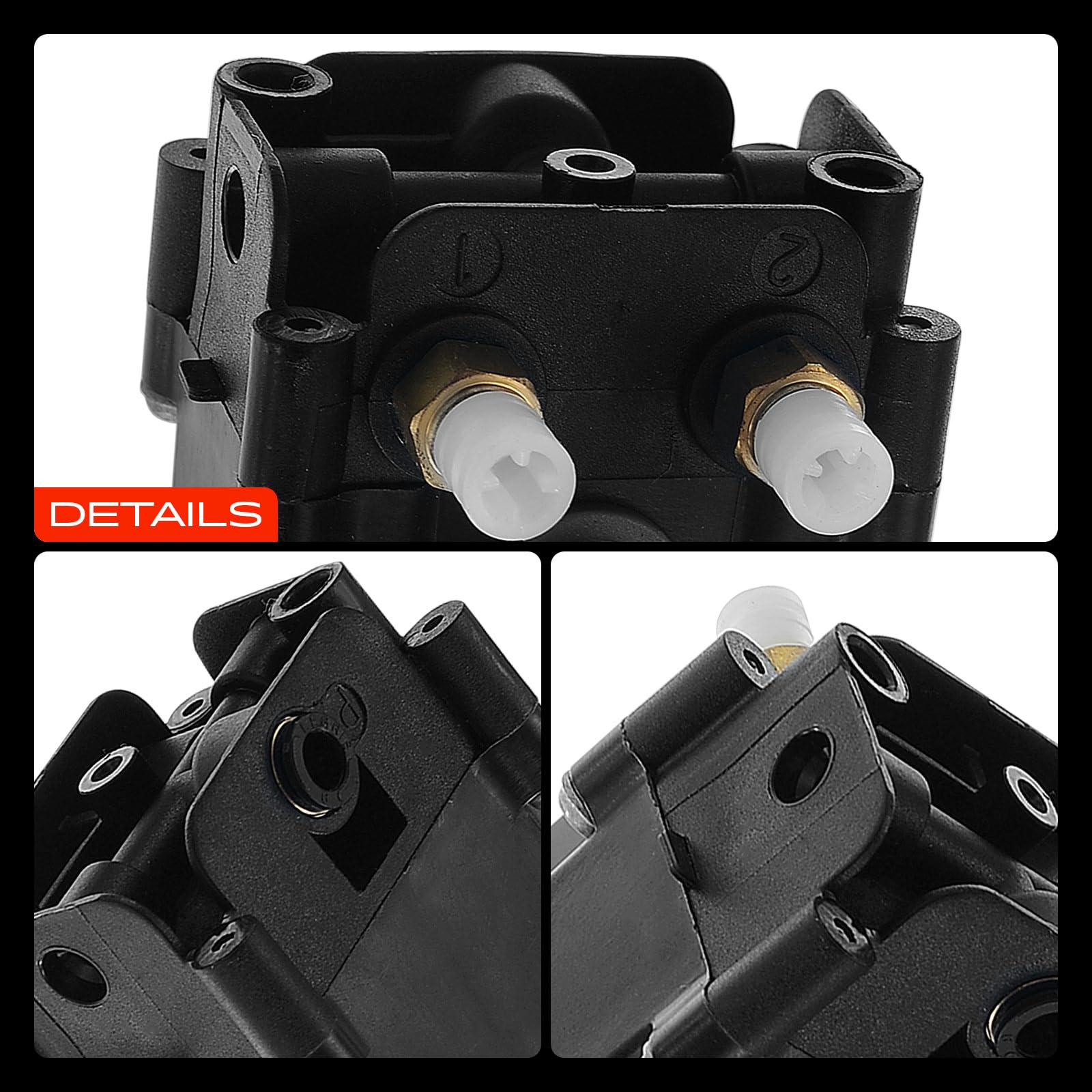 Frankberg Sospensioni pneumatiche Compressore Compatibile con Serie 5 Touring F11 Serie 5 Gran Turismo F07 Serie 7 F01 F02 F03 F04 Replace# 37206875176