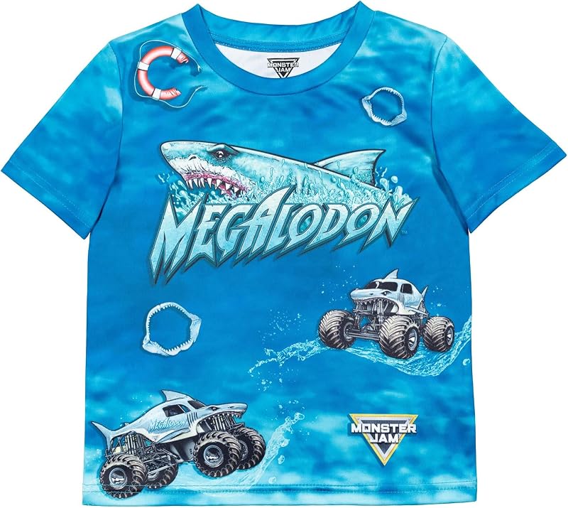 Monster Jam Matching Family Athletic T-Shirt