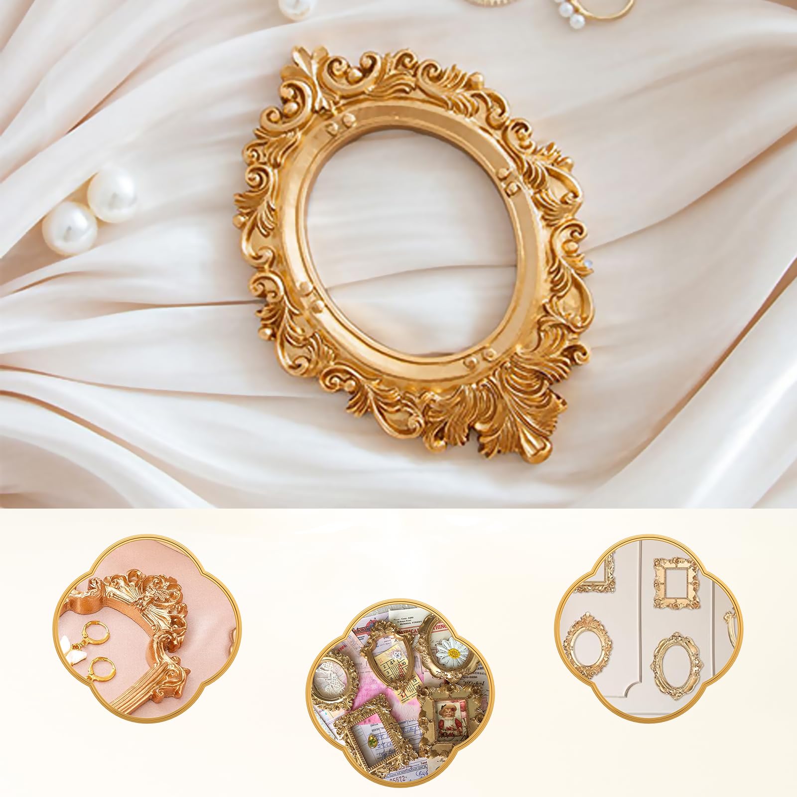 Amazon.com - Voittozege Vintage Resin Picture Frame 40 Pcs Mini