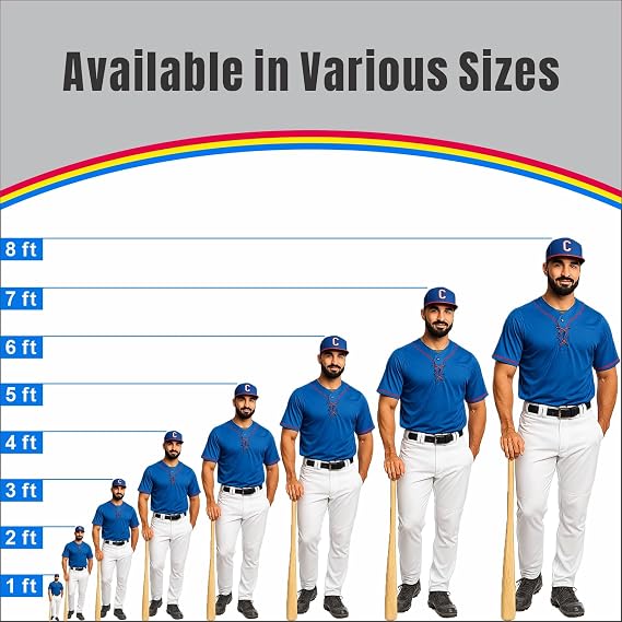 Custom Life Size Cutout Standee Personalized Photo Stand Up, Full-Body Cardboard/Coroplast Cut Out, Wedding, Graduation, Birthday Party Decoration (17 ft)