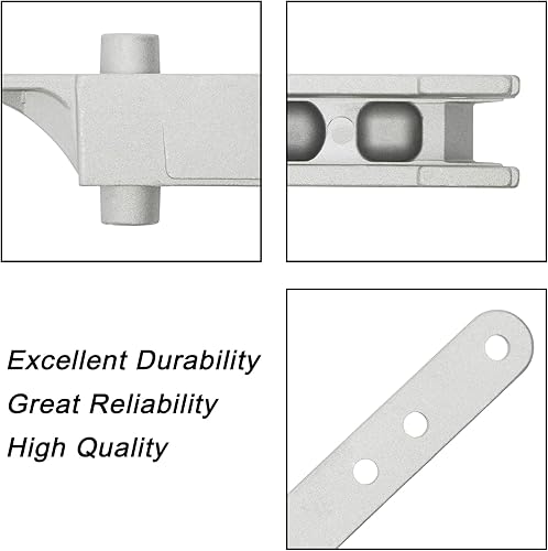 Miniatura 4 de ATRACYPART 522452901 - Brazo de dirección para tractor, sección de pivote de control de accionamiento, 2 unidades, compatible con Husqvarna Poulan