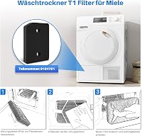 PARTSEE Miele T1 szárítógép szűrő 207x157x30mm habszivacs 3db 3