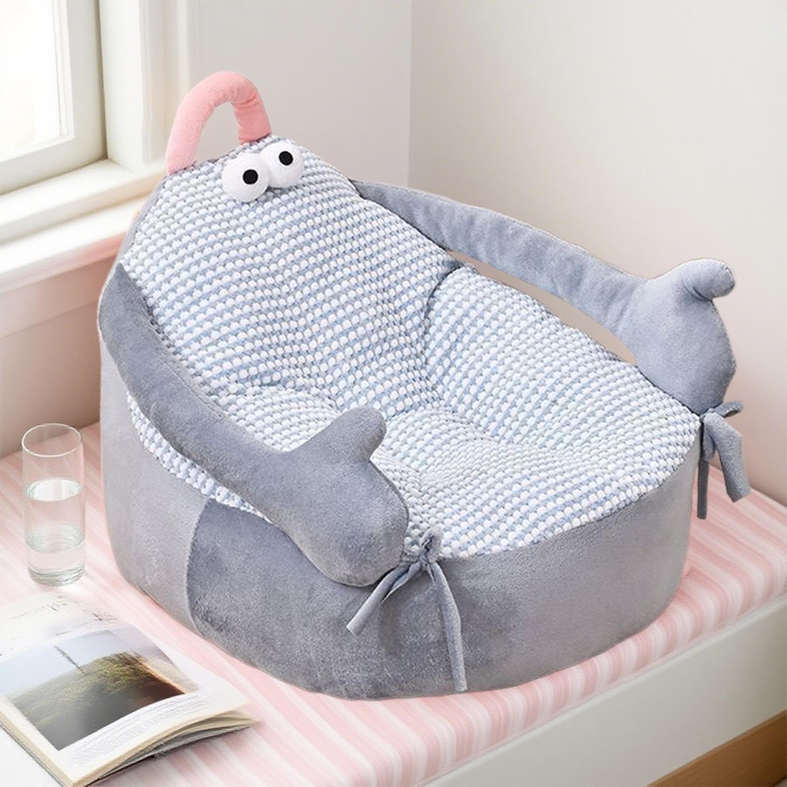 Cama Perros Suave Afelpado, De Mascotas, Calmante Y Cómodo para Dormir