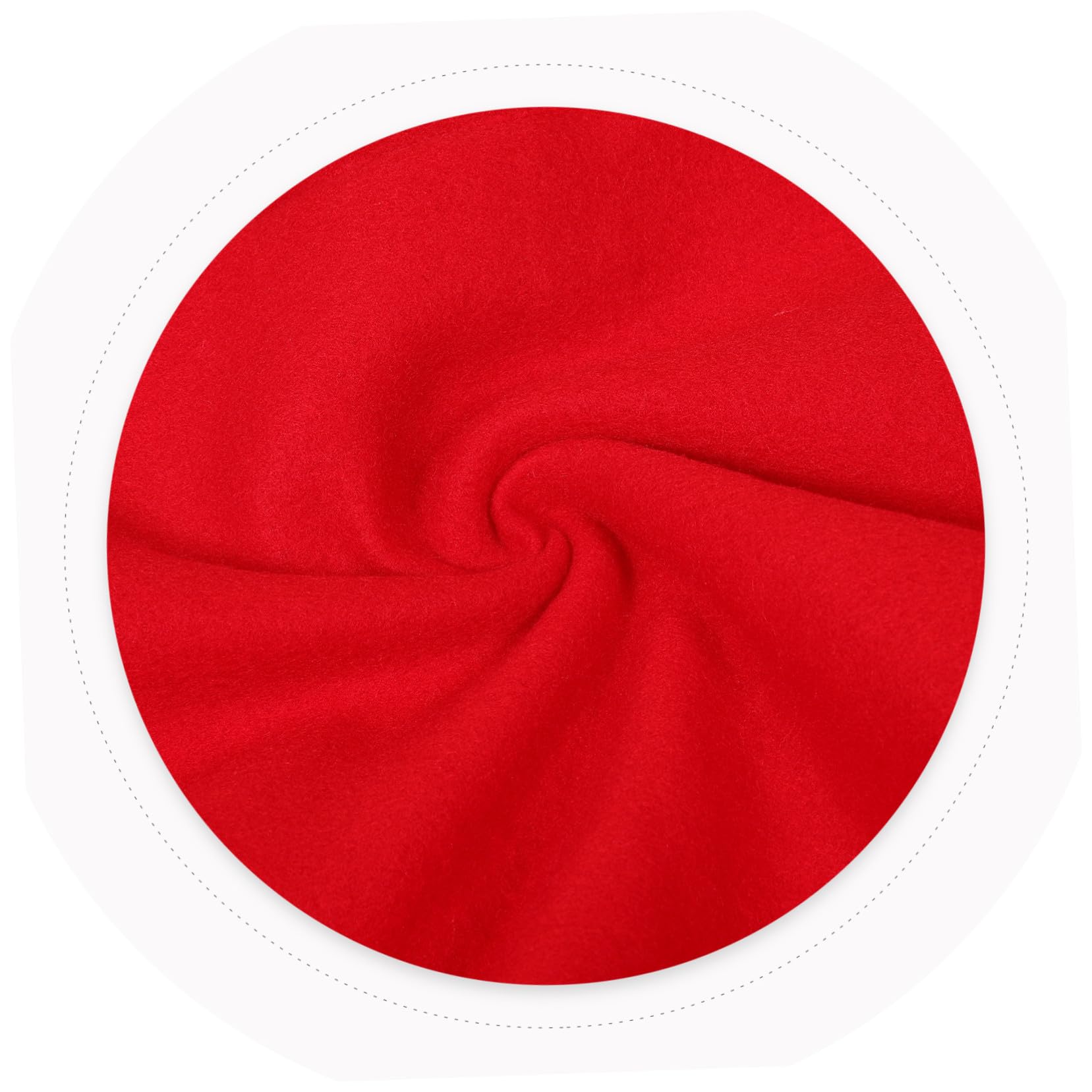 FRCOLOR Vestito Natale Lunga con Cappello e Sciarpa Costume per Feste Invernali Christmas Outfit per Ragazze