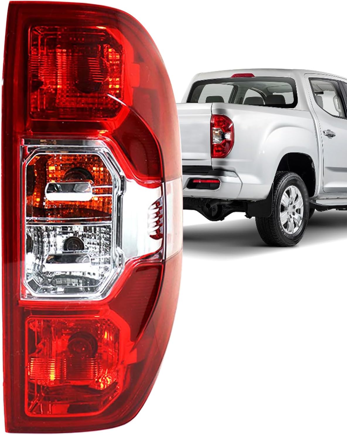 Rear Tail Light Brake Lamp Assembly for SAIC LDV MAXUS T60 with Bulb Harness Passenger Right Side