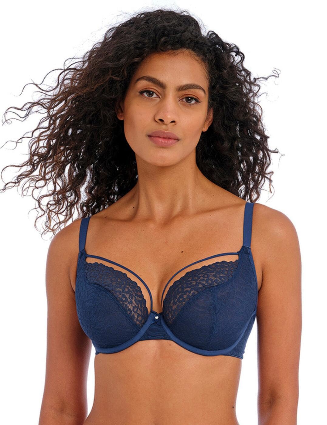 Freya Women's Midnight Catwalk Plunge Wired Bra 32D
