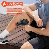 Emicool Professzionális Masszázspisztoly Meleg-Hideg Funkcióval - Mély Izommasszázs 5 Sebességgel, Izomfájdalom Enyhítésre, USB-C Töltés 9