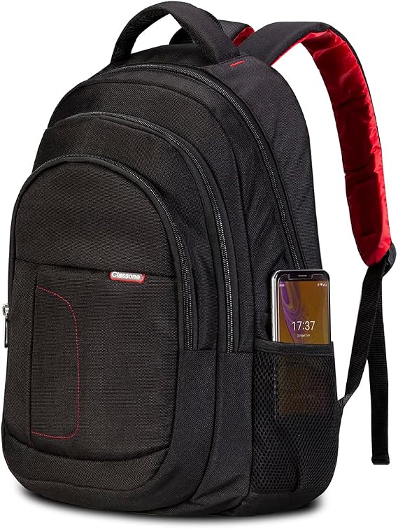 Classone Bp L100 Milano Series Large Backpack, Black