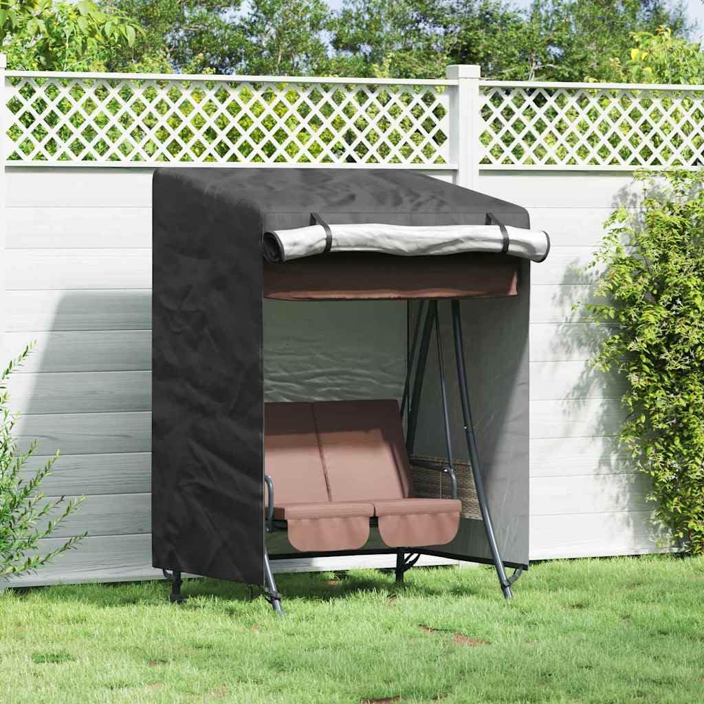 vidaXL Housse pour balancelle d'extérieur 120 x 90 x 155 cm, Housse de Jardin et terrasse, résiste aux UV, imperméable, protège Votre balançoire, écolo et Durable
