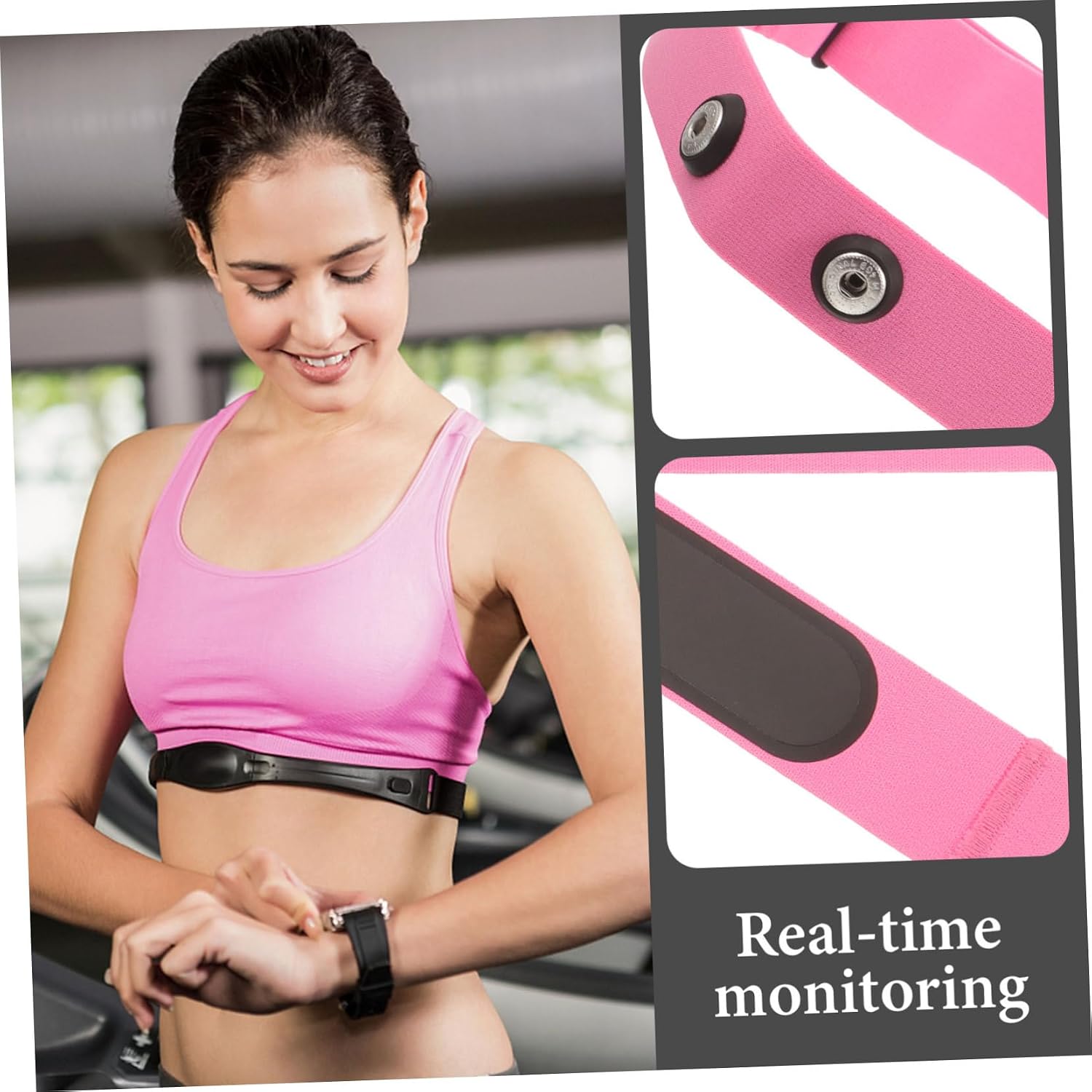 Multifunction Strap Nylon Elasticity Heart Rate Fixing Chest Strap Chest Belt Replace Heart Rate Device
