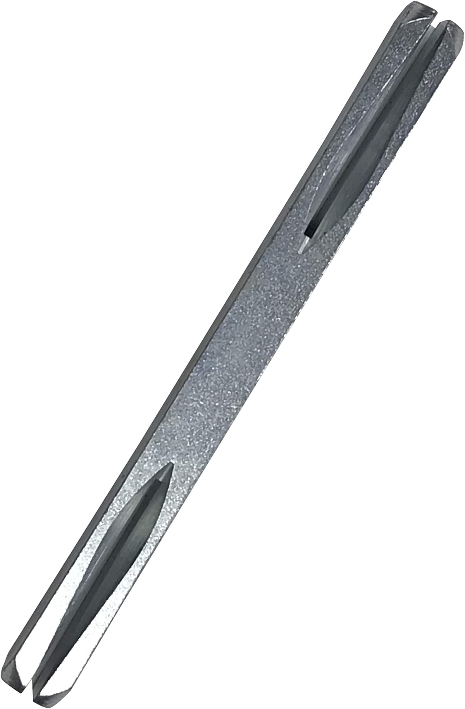 Universal Hardware 8mm x 140mm Split Steel Spindle Door Windows Handle Spindles Silver Finish Sizes from 50mm to 150mm (Pack of 1)