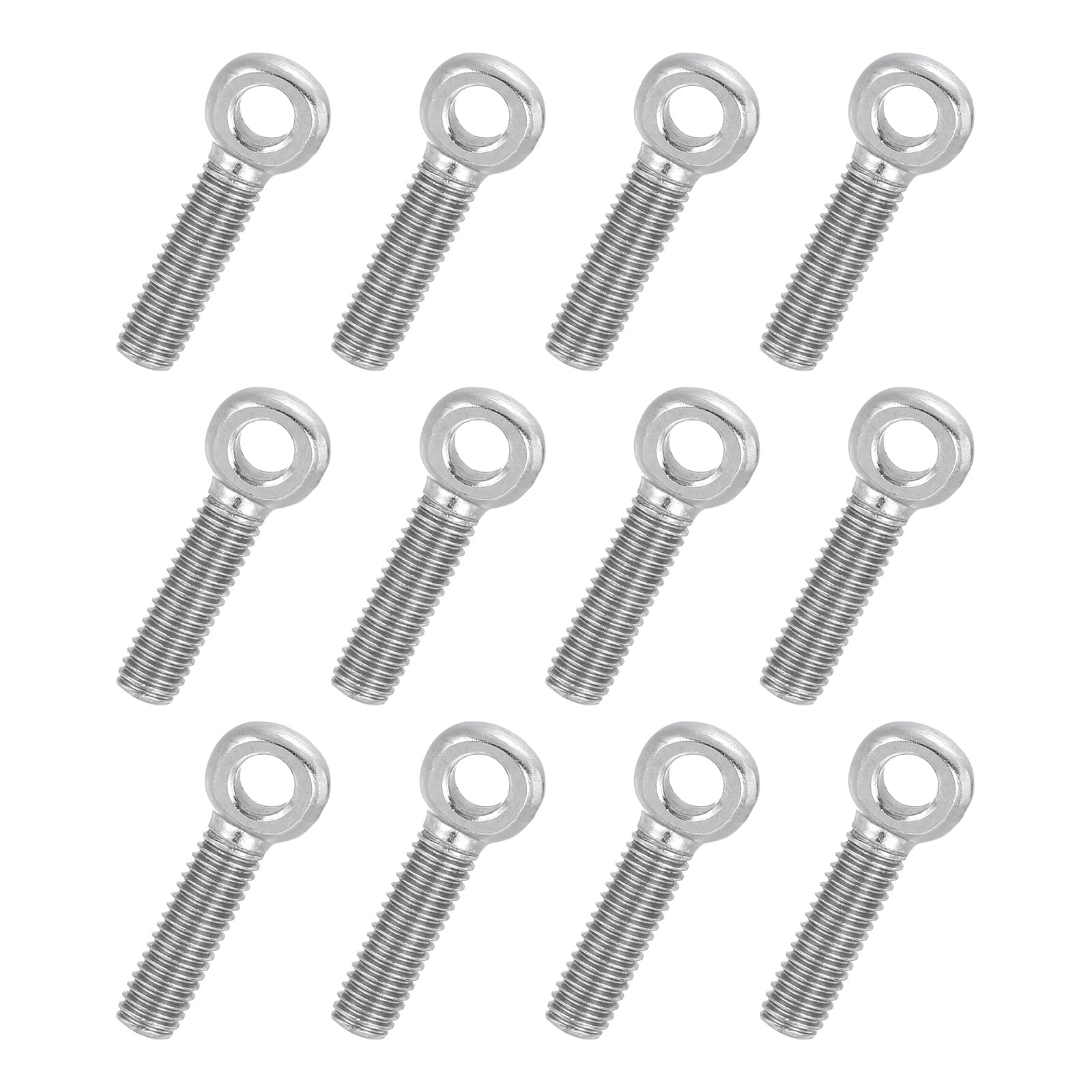 PATIKIL 12 Pcs M5x20mm Shoulder Swing Lifting Eye Bolt