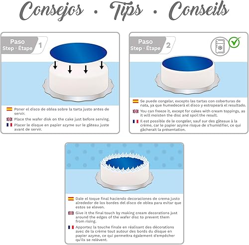 Miniatura 4 de Disney Frozen II Elsa & Ana - Decoración para tartas redonda de 8 pulgadas