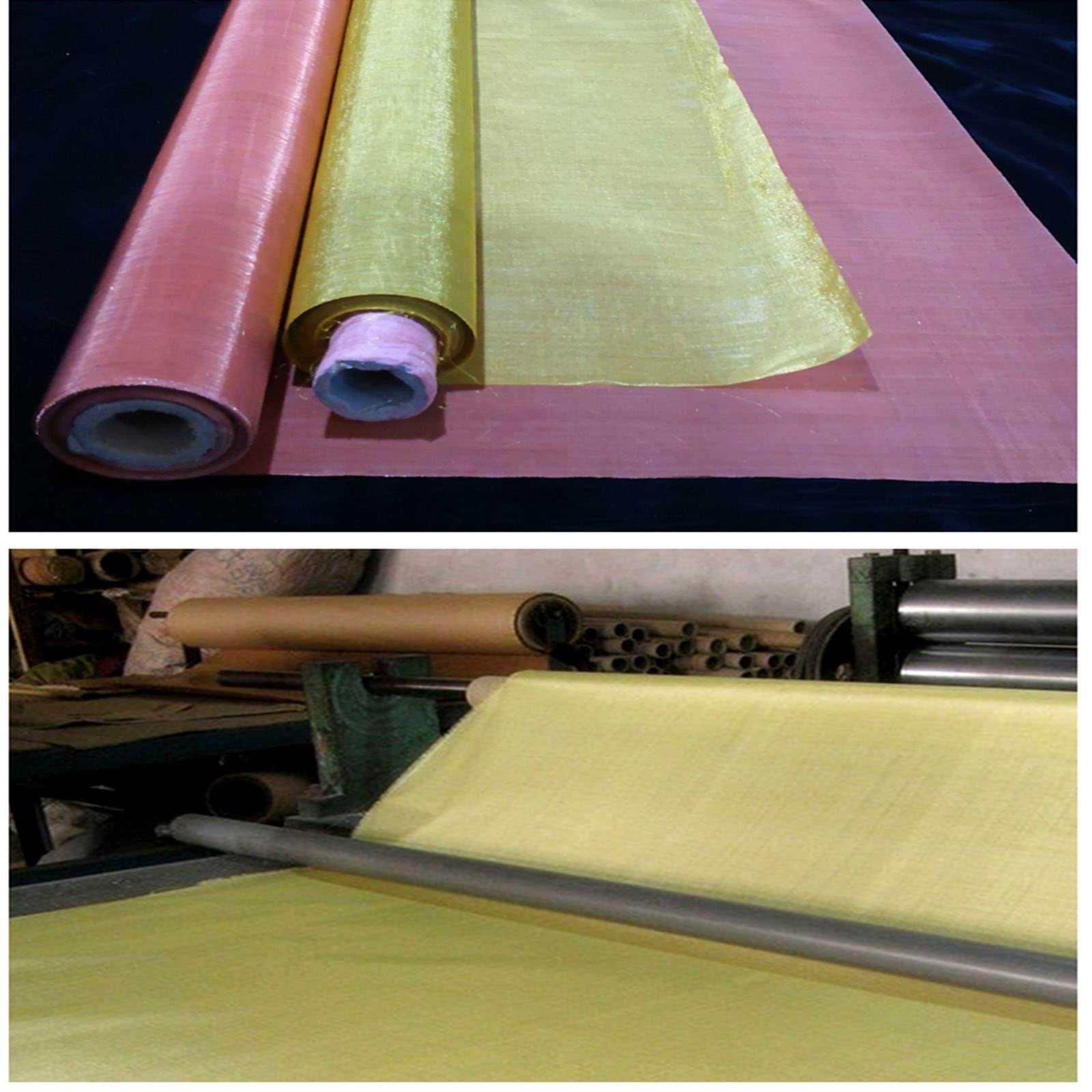 Messing Gaas, 20-200 Mesh Metaalgaas Kopergaas Doek Fijnmazig Elektromagnetisch Signaalafschermingsnetwerk Gemakkelijk Te Snijden (Color : 60mesh, Size : 1x1m