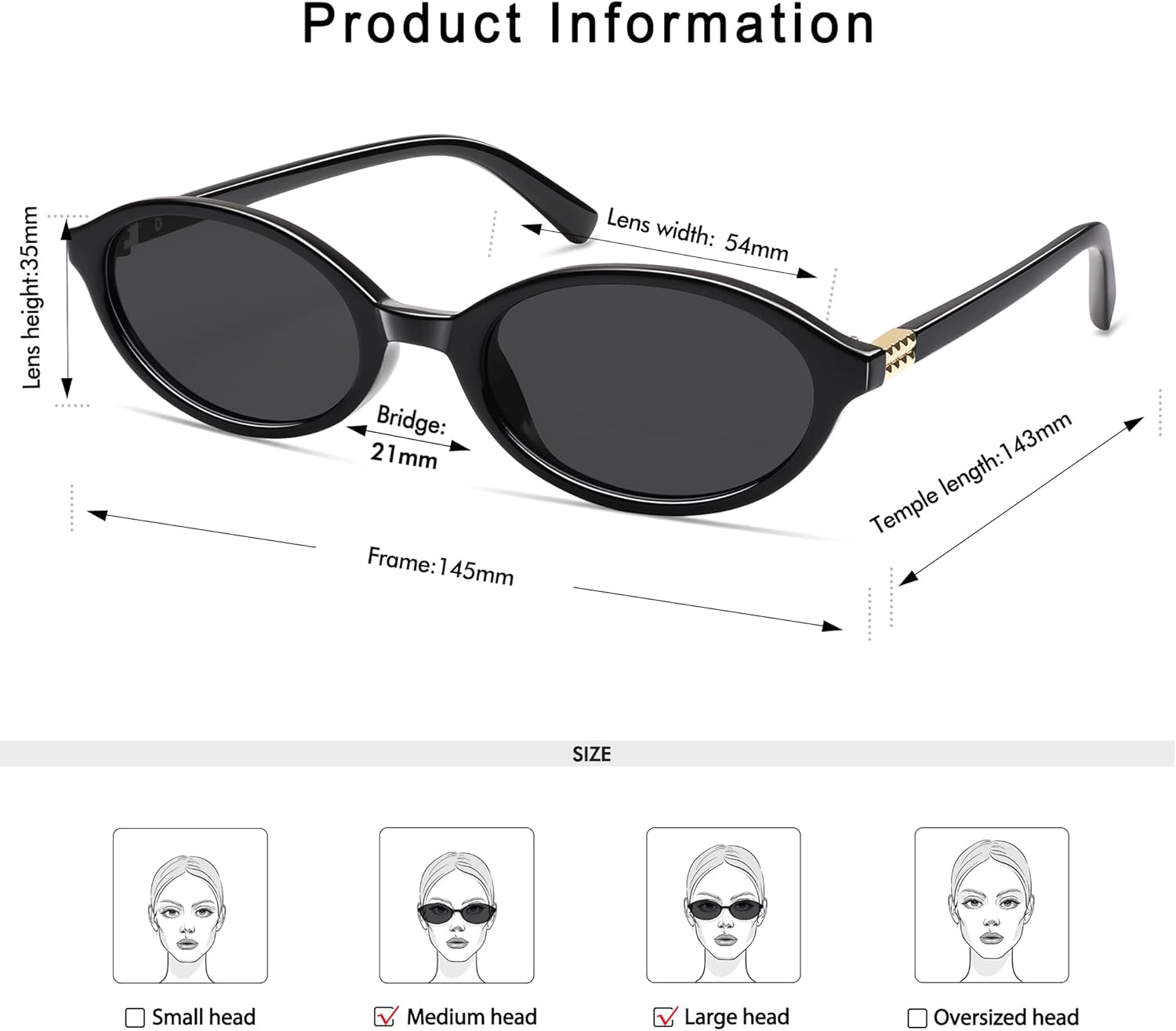 Appassal Retro Oval Sunglasses for Women Men Small 90s Trendy Narrow Vintage Fashion Funny Chic Sun Glasses AP3728 - Image 4