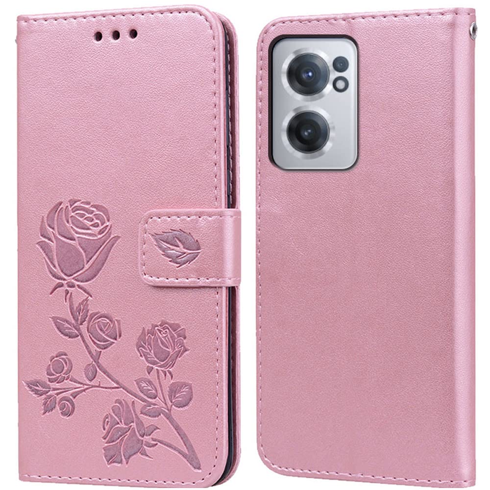 Custodia OnePlus Nord CE 2 Lite 5G, Custodia in Finto cuoio con motivo a marmi, slot