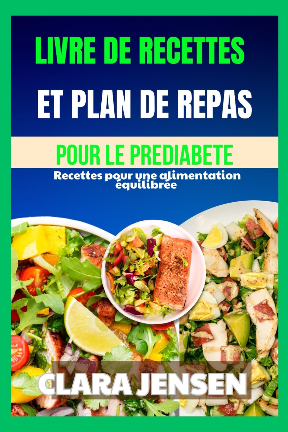 Livre de recettes et plan de repas pour le prédiabète