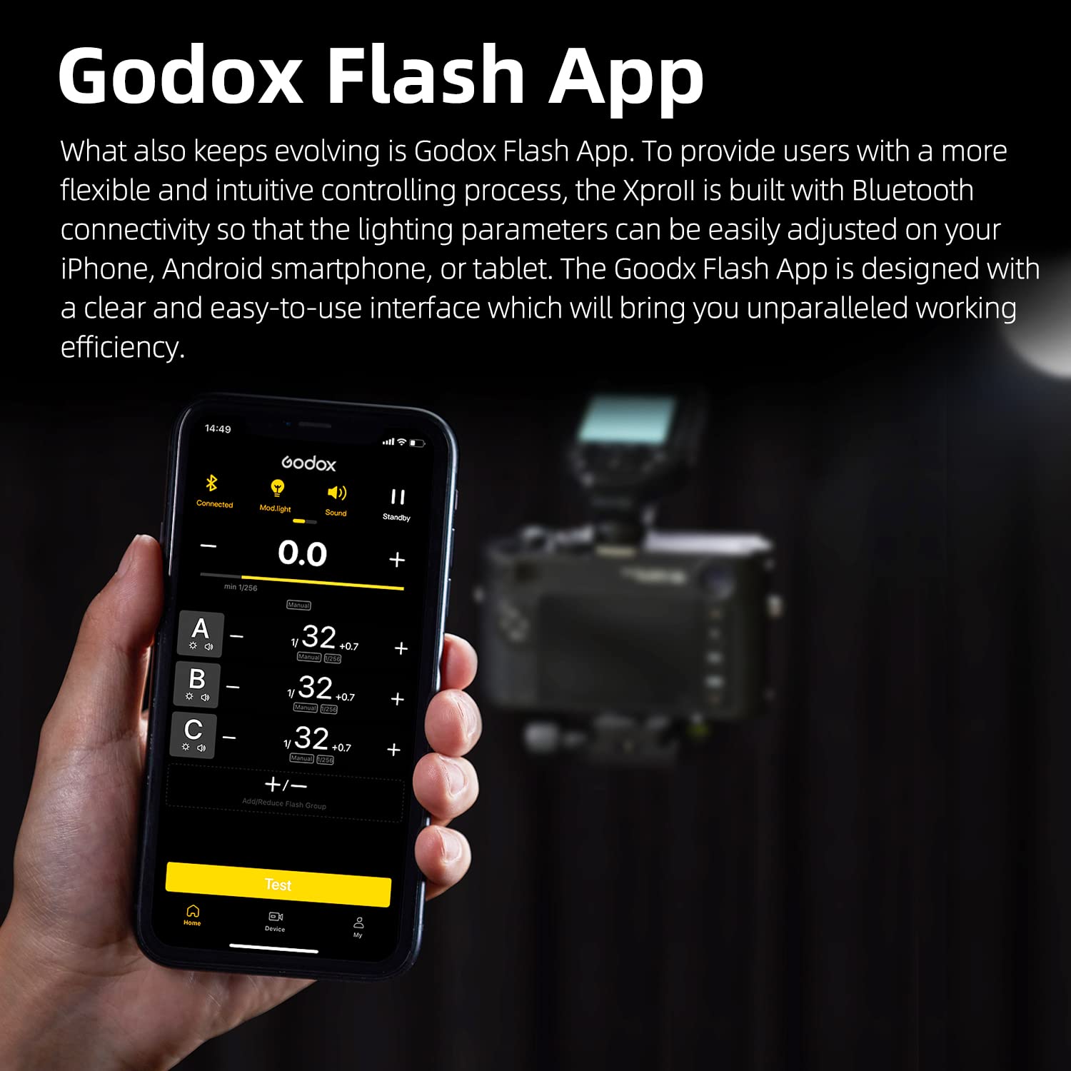 Godox XProII-N TTL Wireless Flash Trigger 1/8000s HSS, Commutazione Istantanea TCM, Controllo APP, 16 Gruppi 32 Canali, Ampio Display LCD, Segnale Stabile, Reattivo, Adatto per Fotocamere Nikon