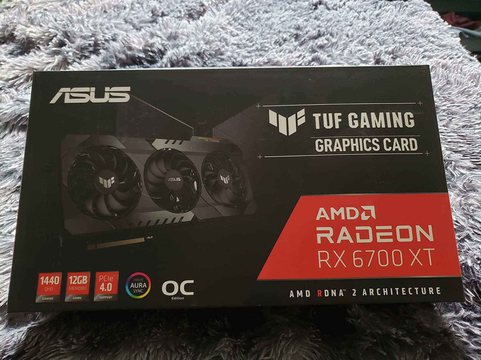 ASUS TUF Gaming AMD Radeon RX 6700 XT OC Edition Dominican 