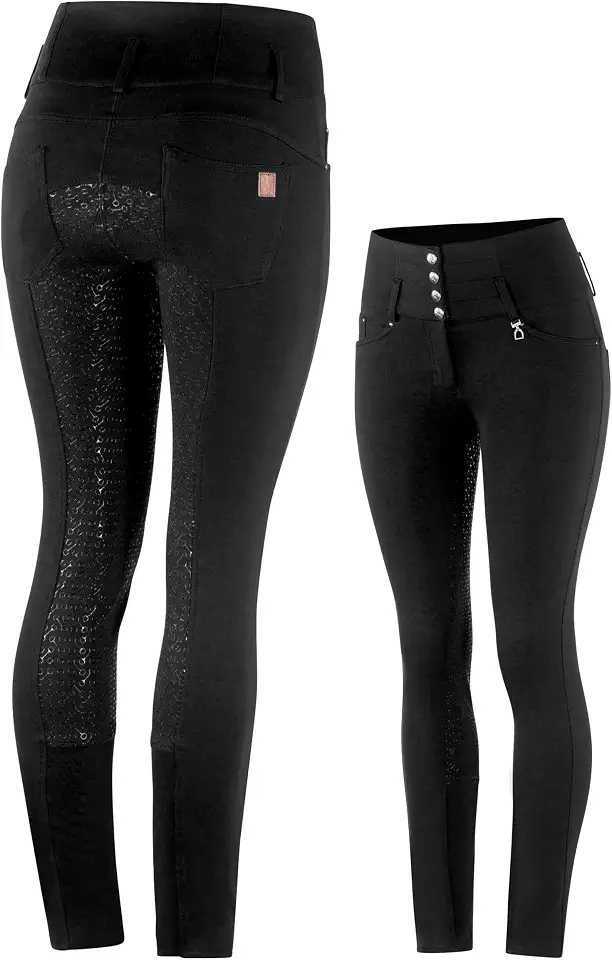 Calcinhas femininas Tara Full Seat Silicone Grip | Elástico, cintura alta com 4 bolsos