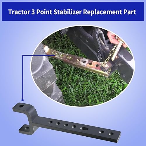 Miniatura 4 de Reemplazo del estabilizador de 3 puntos para tractor Mahindra, número de pieza 19573022000.