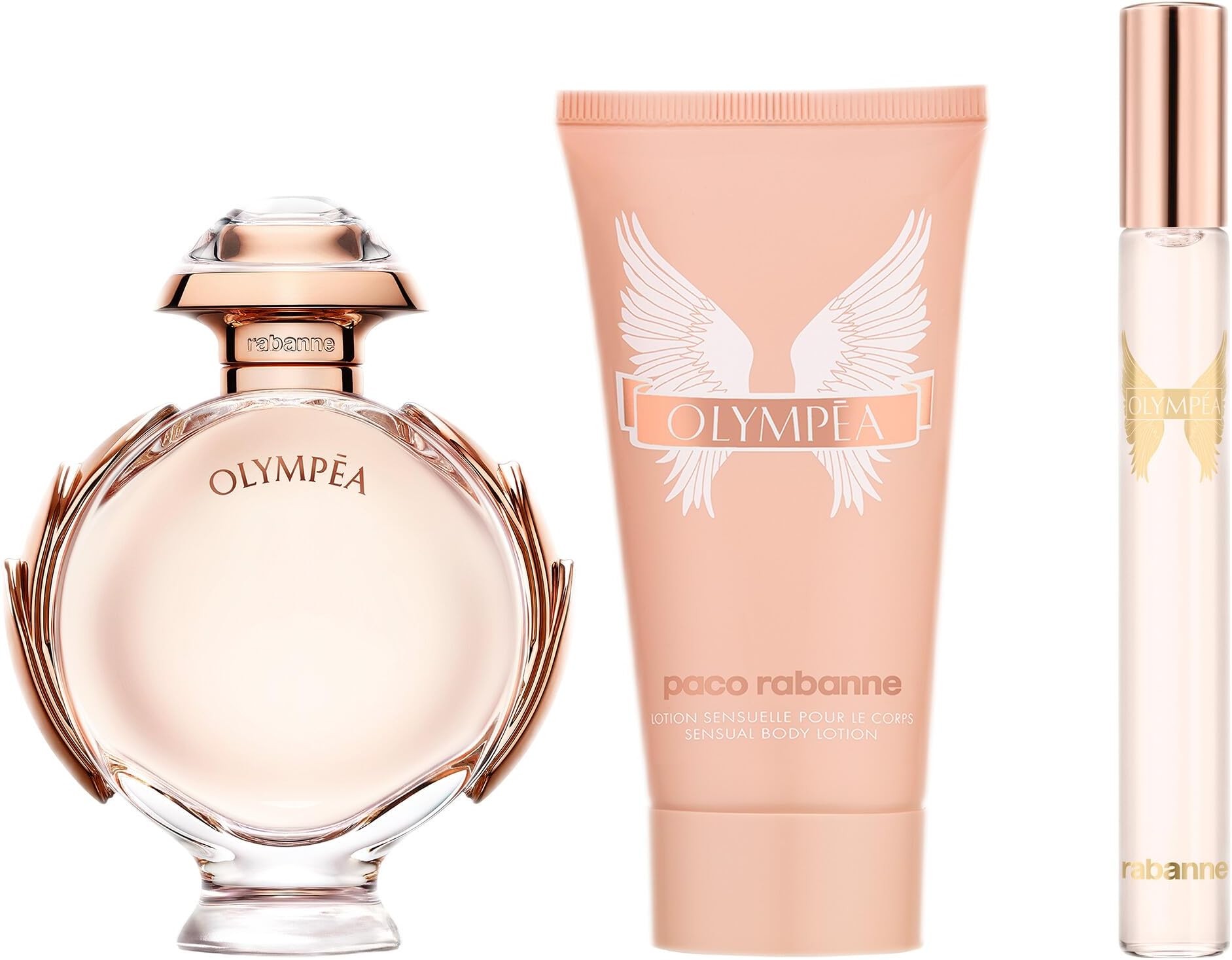 Paco Rabanne Olympea Eau de Parfum 50ml Gift Set 2024 (Contains 50ml EDP, 75ml Body Lotion and 10ml Travel Spray)