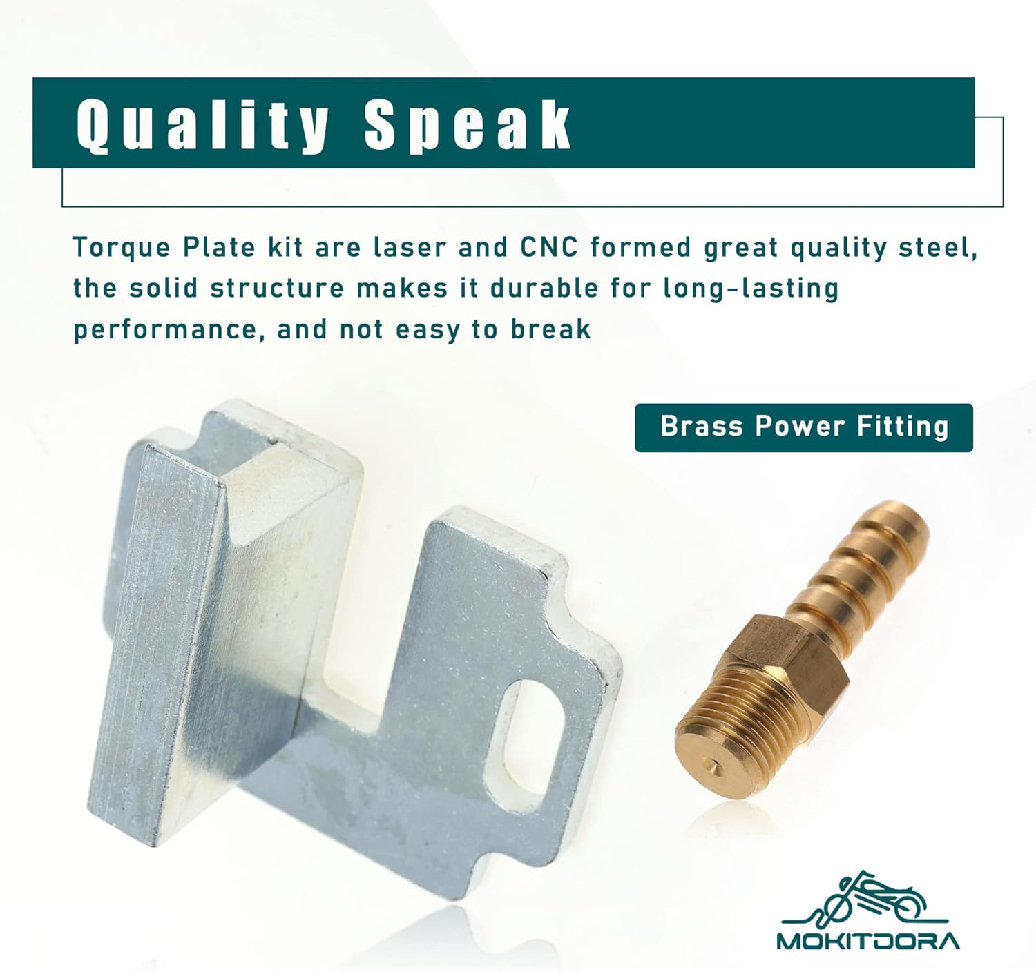 MoKitDora # 100 Fuel Torque Plate Kit Compatible with 1994-1998 Dodge Ram 1500/2500/3500 12V 5.9L Cummins Diesel