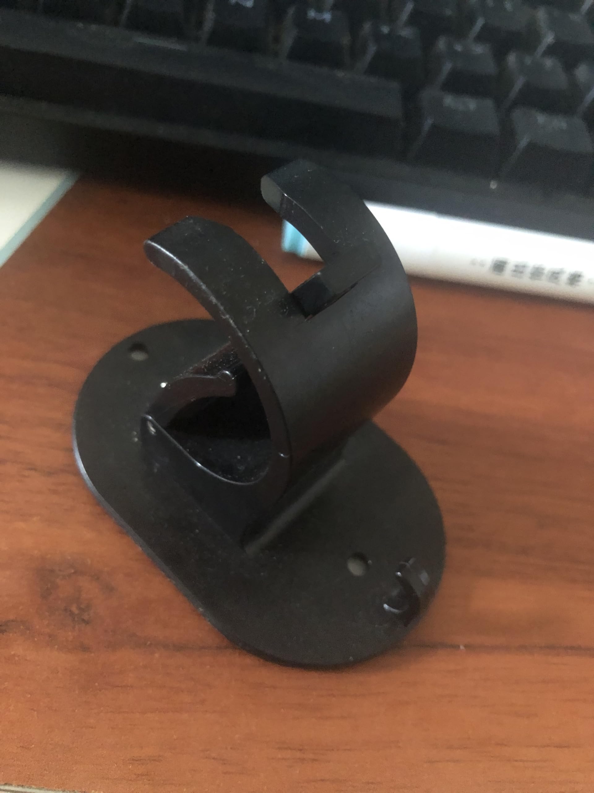 6 Pack No Drill Curtain Rod Brackets,Self Adhesive Curtain Rod Holders,No Drill Curtain Brackets,Easy Curtain Rod Brackets No Drill,for Bedroom,Living Room,Kitchen,Bathroom