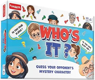 Funskool Who's It, Strategy Game, Board Game for Kids, Adults, Families, Educational, Fun, 2+ Players, Family Fun, Learnin... Price In India