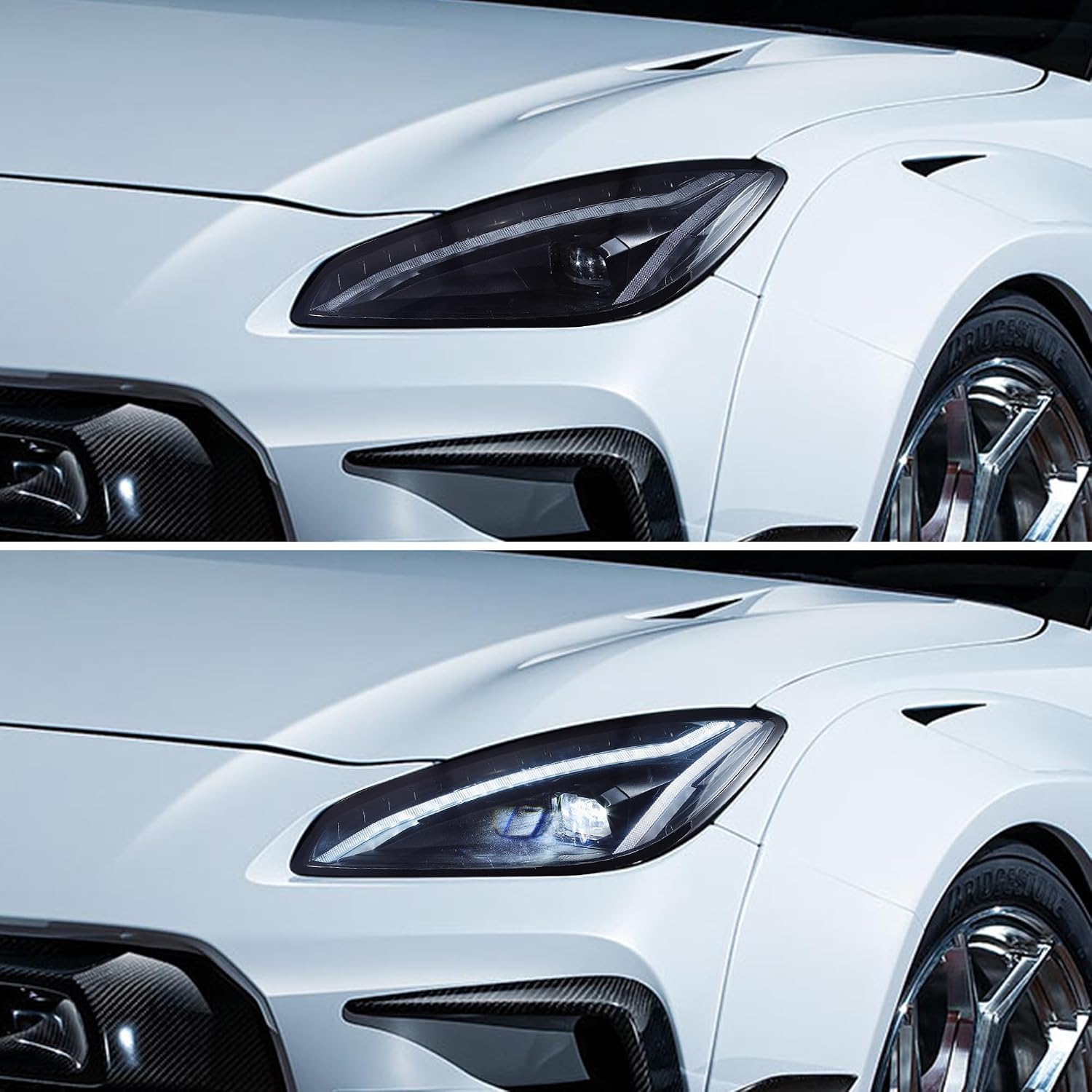 VLAND LED Headlights Compatible For 2021 2022 2023 2024 GR86 / Subaru BRZ 2nd Gen ZN8 / ZD8 With Dynamic Running Light & Sequential Turn Signal Lights