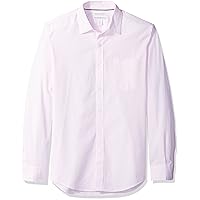 Amazon Essentials Camicia in Popeline a Maniche Lunghe Slim Uomo