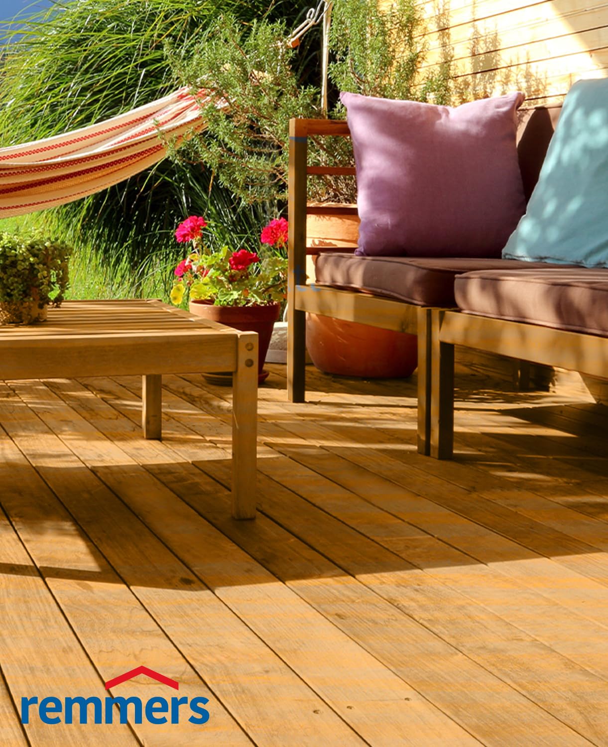 Remmers Huile d'entretien incolore pour bois intérieur et extérieur - Imperméable - Résistante aux intempéries - Convient pour meubles de jardin et terrasses - 2,5 l