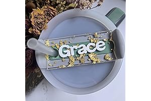 Name Plate for Stanley Cup - Personalized Tumbler Lid Topper for Stanley Cup Accessories
