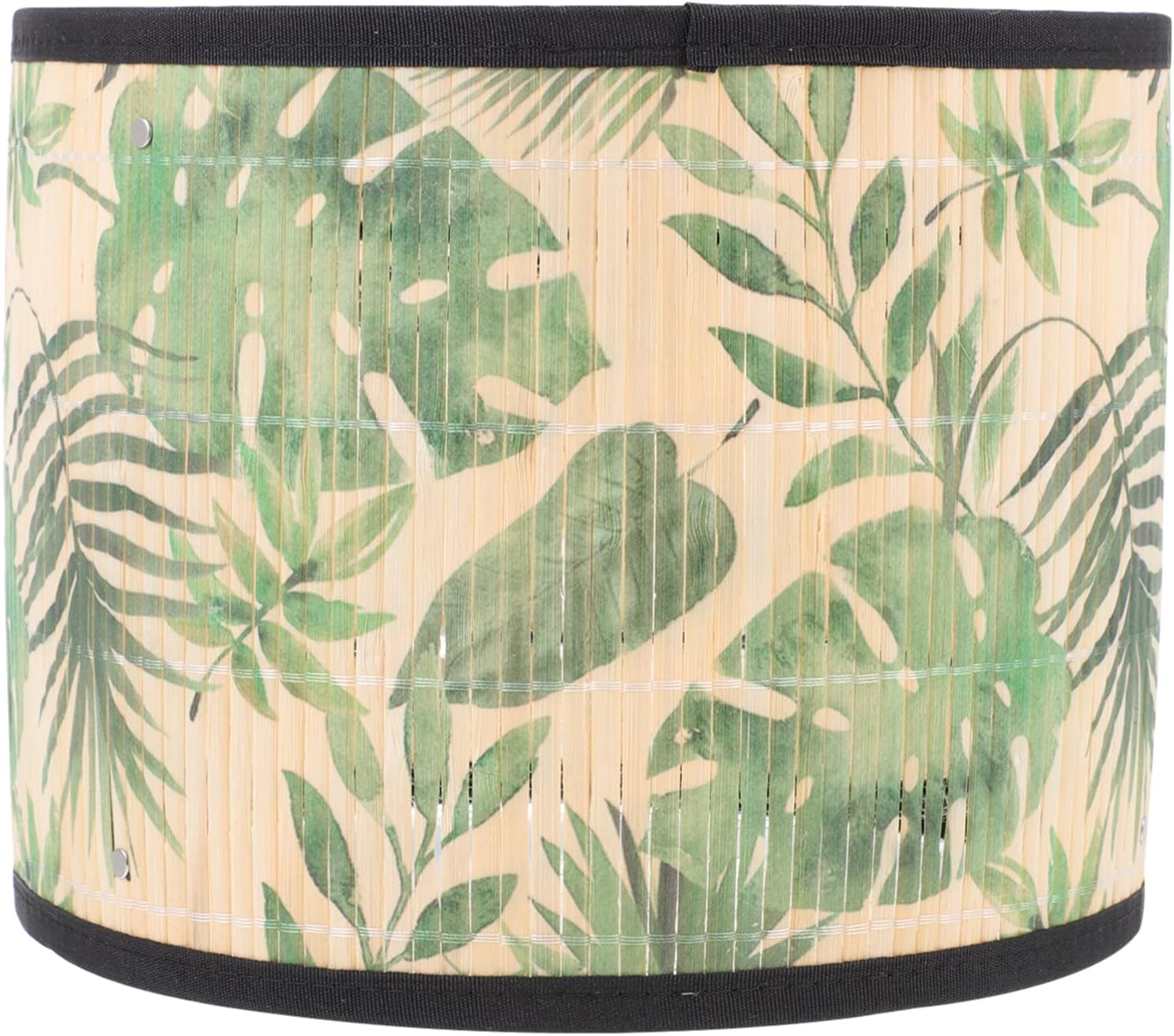 Uonlytech Japanese Style Bamboo Lampshade 11.81X11.81X7.87 Inches Light Cover for Pendant Ceiling Lamp Soft Eye-Friendly Lighting Home Decor