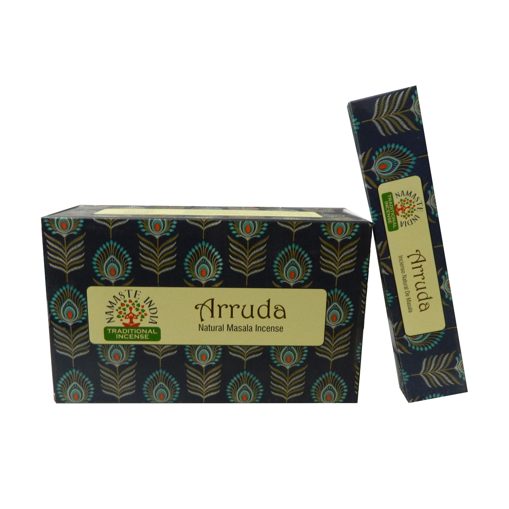 Incense Sticks Large Pack Namaste India Arruda Home Accessory Decorative Room Fragrance