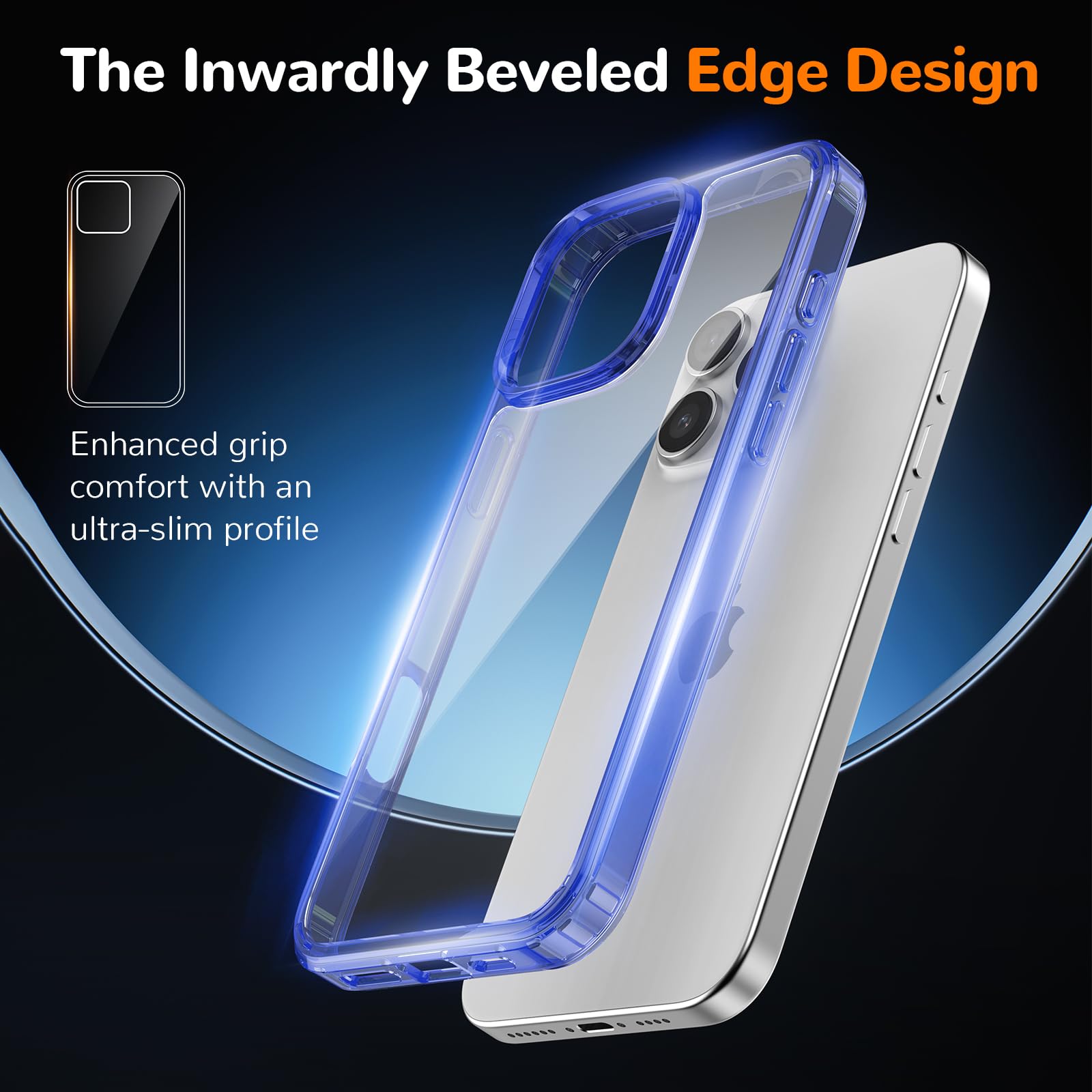 Clear Case for iPhone 15, Ultra Thin, Shockproof TPU Cover, Anti-Yellowing, Crystal Clear, Phone Case for Apple iPhone 15 - Clear — view 86